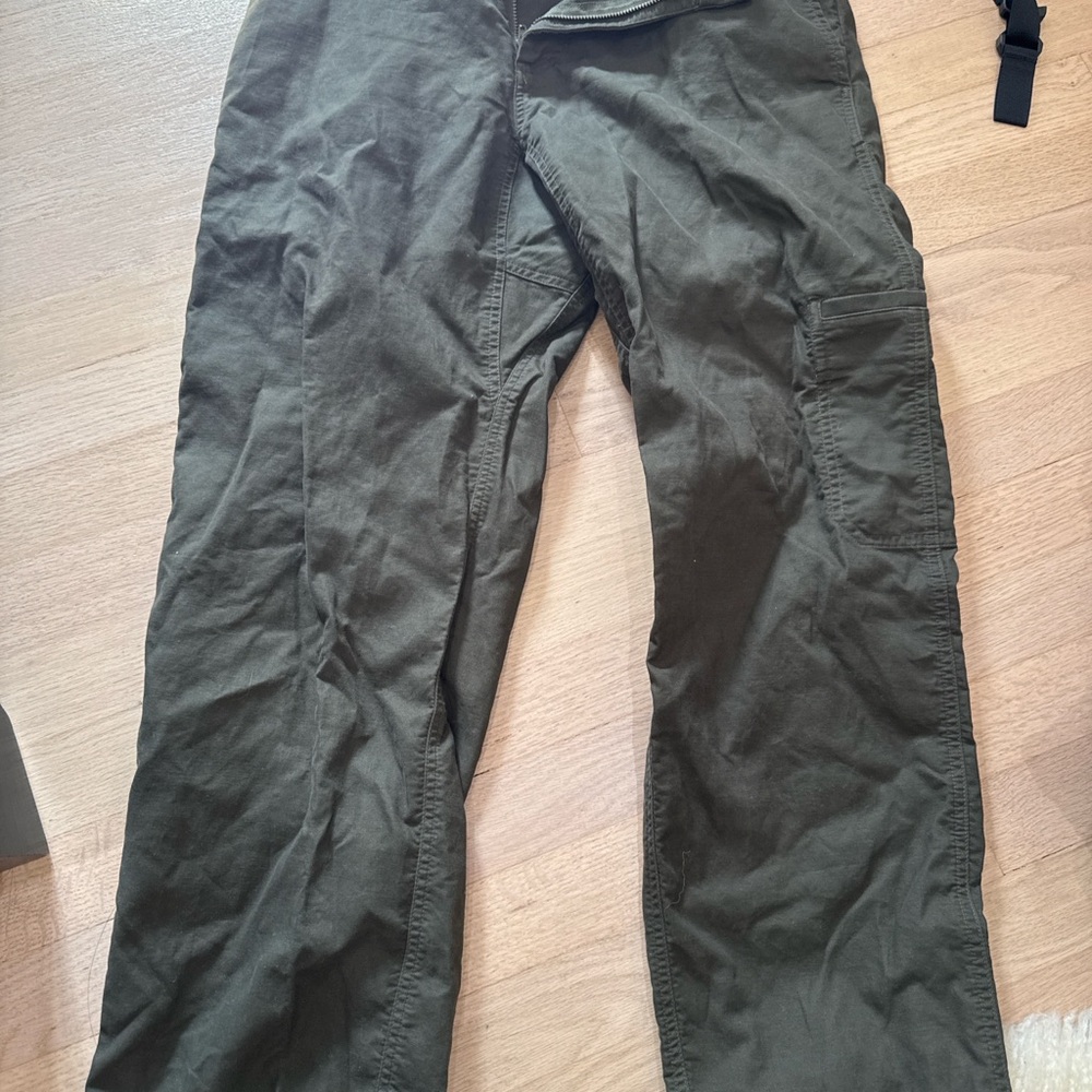 COS Dark Green Men's Cargo Pants